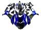 Online Azul Negro Brillante Verde Monstruo Carenado Moto Yamaha YZF 1000 R1 2015-2019