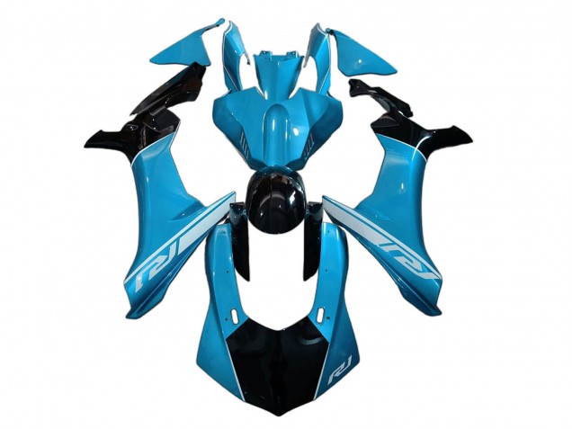 Online Azul Negro Brillante Carenados Moto Yamaha YZF 1000 R1 2020-2025