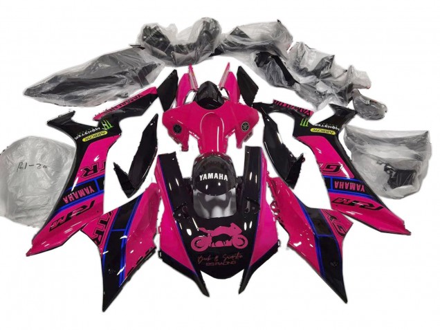 Online Rosa Negro Azul Carenado Moto Yamaha YZF 1000 R1 2020-2025