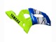Online Neon Verde Azul Blanco Champions Carenado Moto Yamaha YZF 600 R6 1998-2002