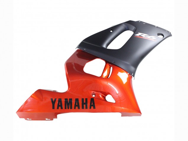 Online Naranja Negro Mate Carenado Moto Yamaha YZF 600 R6 1998-2002