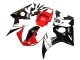 Online Rojo Blanco Negro Brillante Carenado Moto Yamaha YZF R6 2003-2004