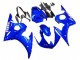 Online Azul Carenado Moto Yamaha YZF R6S 2006-2009
