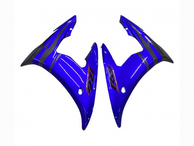Online Azul Negro Brillante Carenado Moto Yamaha YZF R6 2003-2004