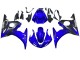 Online Azul Negro Carenado Moto Yamaha YZF R6S 2006-2009