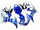 Online Blanco Azul Fiat Motul Kastinee Carenado Moto Yamaha YZF R6S 2006-2009