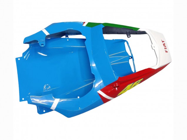 Online Blanco Azul Verde Rojo Kastinee Dunlop Motul Carenado Moto Yamaha YZF R6 2003-2004