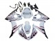 Online Blanco Dark Negro Llama Carenado Moto Yamaha YZF R6S 2006-2009