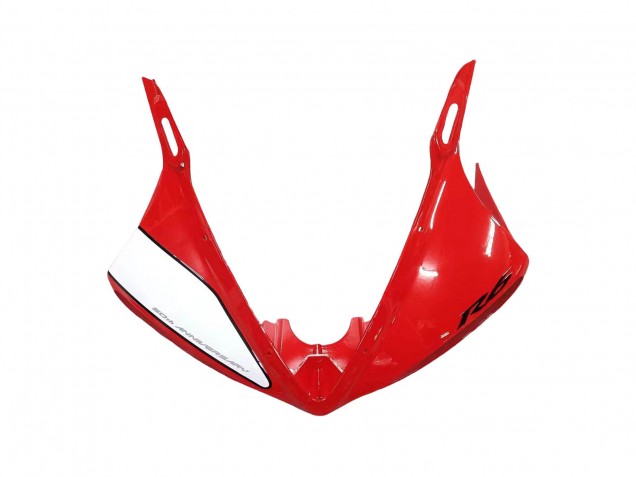 Online Blanco Rojo Negro Brillante Carenados Moto Yamaha YZF R6 2003-2004