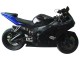 Online Azul Negro Mate Carenado Moto Yamaha YZF R6S 2006-2009
