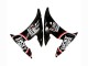 Online Negro Brillante Rojo Blanco Lucky Strike Motul Carenado Moto Yamaha YZF R6 2003-2004