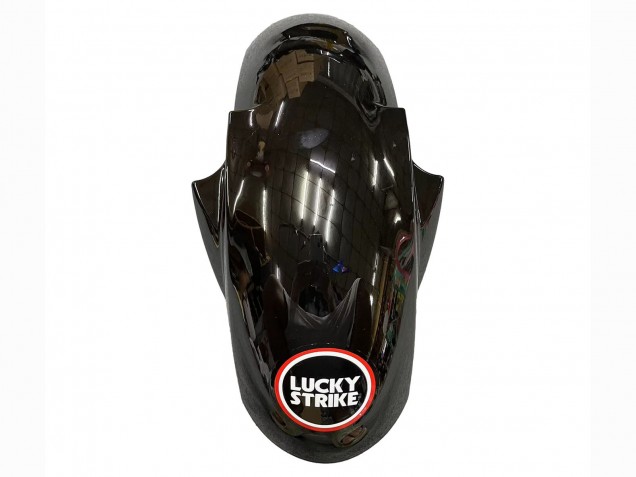 Online Negro Brillante Rojo Blanco Lucky Strike Motul Carenado Moto Yamaha YZF R6 2003-2004