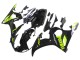 Online Negro Brillante Neon Amarillo Carenado Moto Yamaha YZF R6S 2006-2009