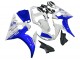 Online Blanco Azul GYTR Carenado Moto Yamaha YZF R6S 2006-2009