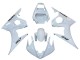 Online Blanco Negro Calcomanías Carenado Moto Yamaha YZF R6S 2006-2009