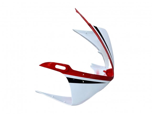 Online Blanco Rojo Negro Brillante Carenado Moto Yamaha YZF R6 2003-2004