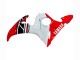 Online Rojo Blanco Negro Carenado Moto Yamaha YZF R6S 2006-2009