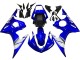 Online Azul Blanco Carenados Moto Yamaha YZF 600 R6 2005