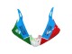 Online Azul Claro Blanco Verde Rojo Kastinee Dunlop Motul Carenado Moto Yamaha YZF 600 R6 2005