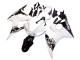 Online Blanco Negro Carenado Moto Yamaha YZF 600 R6 2005