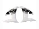 Online Blanco Negro Carenado Moto Yamaha YZF 600 R6 2005