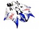 Online Blanco Azul Dunlop Fiat Motul Carenado Moto Yamaha YZF 600 R6 2005