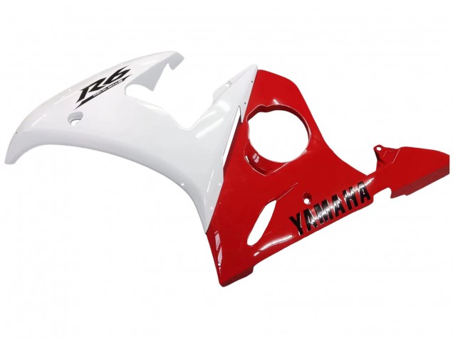 Online Blanco Rojo Carenado Moto Yamaha YZF 600 R6 2005