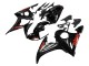 Online Negro Rojo Carenado Moto Yamaha YZF 600 R6 2005