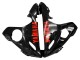 Online Negro Rojo Carenado Moto Yamaha YZF 600 R6 2005