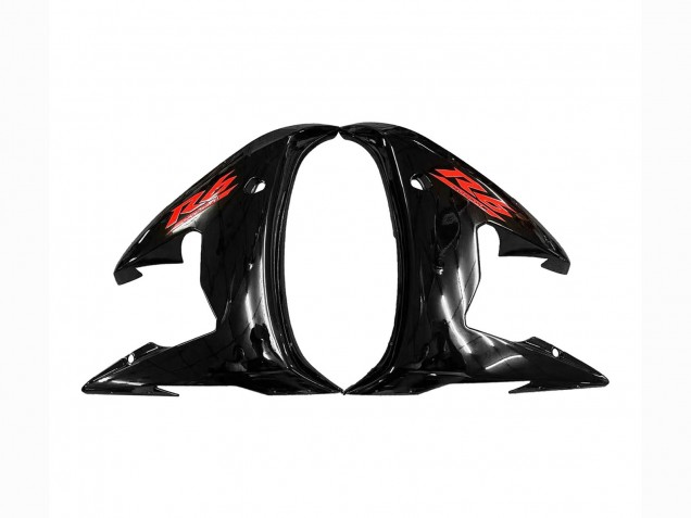 Online Negro Rojo Carenado Moto Yamaha YZF 600 R6 2005