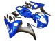 Online Azul Negro Mate Carenado Moto Yamaha YZF 600 R6 2005