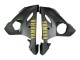 Online Gris Negro Mate Oro Carenado Moto Yamaha YZF 600 R6 2005