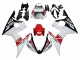 Online Blanco Negro Rojo Motul Carenado Moto Yamaha YZF 600 R6 2005