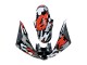 Online Negro Rojo Gris Camouflage Carenado Moto Yamaha YZF 600 R6 2005