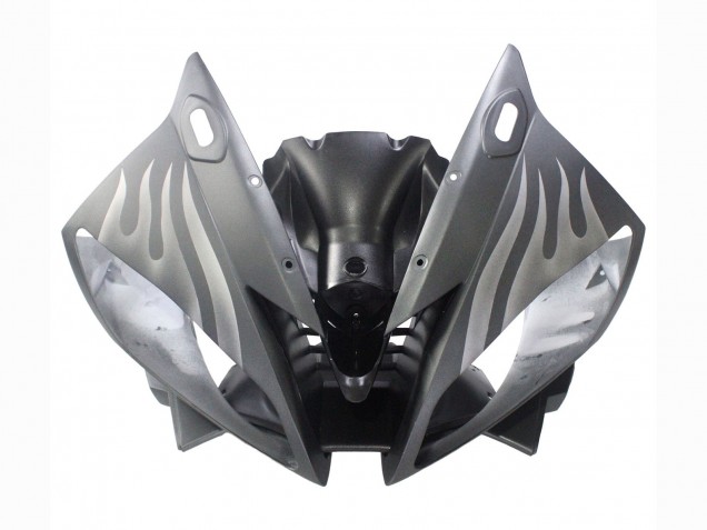 Online Negro Mate Plata Llama Carenado Moto Yamaha YZF 600 R6 2006-2007