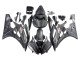 Online Negro Mate Plata Llama Carenado Moto Yamaha YZF 600 R6 2006-2007