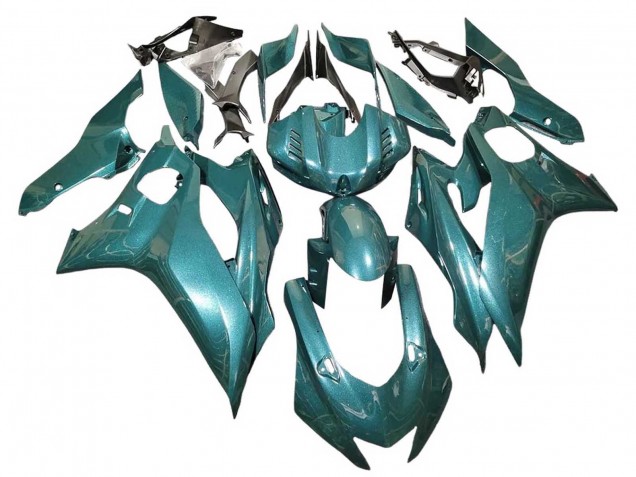 Online Azul Aguamarina Perla Carenado Moto Yamaha YZF 600 R6 2008-2016