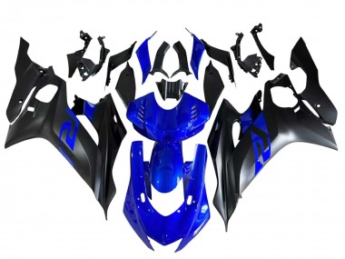 Online Azul Negro Mate Carenado Moto Yamaha YZF 600 R6 2017-2023