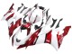 Online Blanco Rojo Negro Carenado Moto Yamaha YZF 600 R6 2017-2023