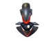 Online Negro Mate Rojo Raya Carenado Moto Honda CBR250RR 2011-2015