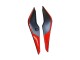 Online Negro Mate Rojo Raya Carenado Moto Honda CBR250RR 2011-2015