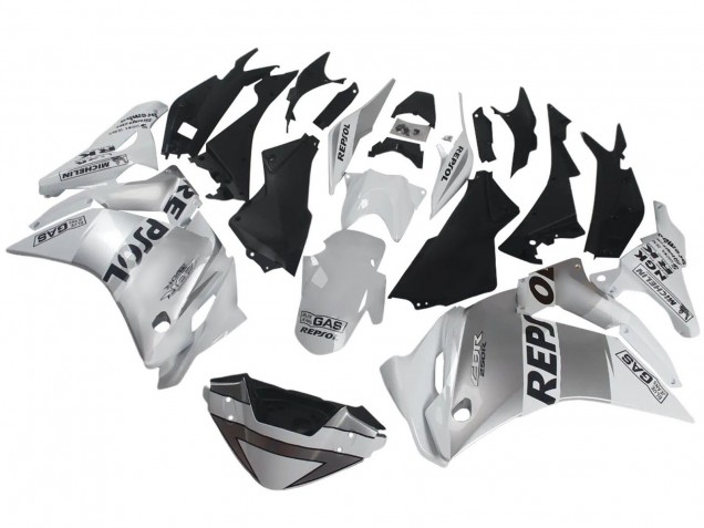 Online Plata Blanco Negro Repsol Carenado Moto Honda CBR250RR 2011-2015