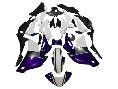 Online Blanco Púrpura Oscuro Negro Carenado Moto Honda CBR250RR 2011-2015