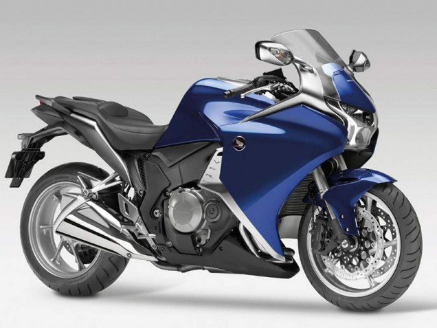 Online Azul Negro Carenado Moto Honda VFR 1200 2010-2014
