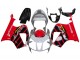 Online Plata Rojo Negro Raya Carrera Carenado Moto Honda VTR1000 2000-2006