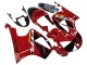 Online Rojo Negro Raya Carrera Carenado Moto Honda VTR1000 2000-2006