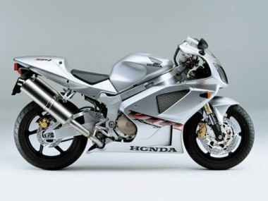 Online Plata Blanco Carrera Carenado Moto Honda VTR1000 2000-2006