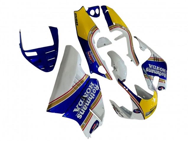 Online Blanco Azul Amarillo Oro Rothmans Carenado Moto Honda NSR250 1994-1996