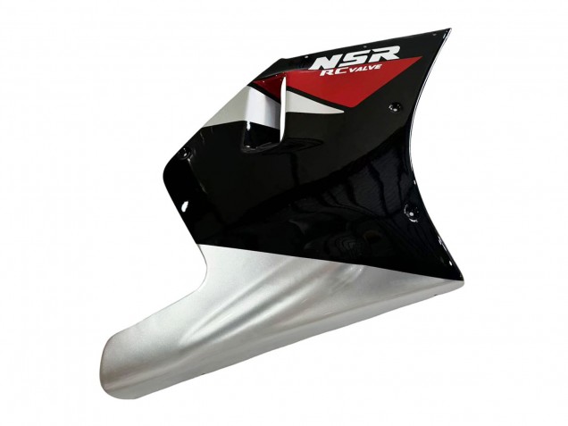 Online Plata Rojo Negro Brillante Carenado Moto Honda NSR250R 1988-1989