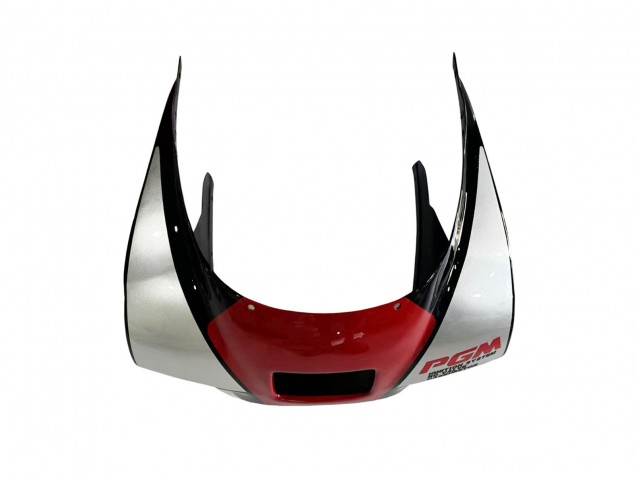 Online Plata Rojo Negro Brillante Carenado Moto Honda NSR250R 1988-1989